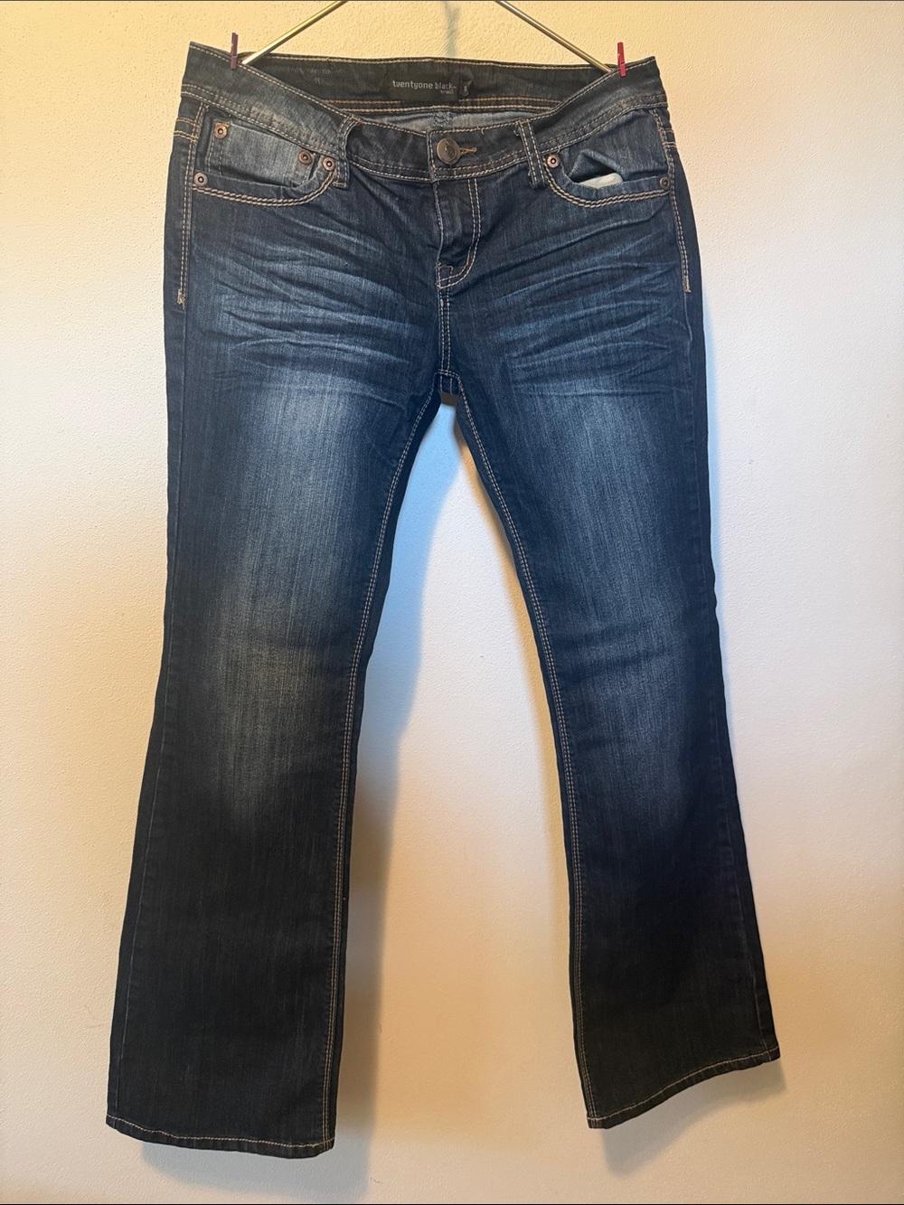 Twenty one black by rue 21Women's Dark Blue Boot Cut Jeans